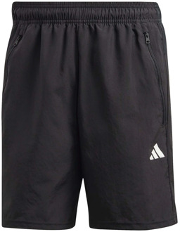 adidas hardloopshort zwart heren heren - M