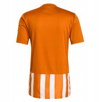 adidas Heren 21 contrast gestreept t-shirt - maat M Wit