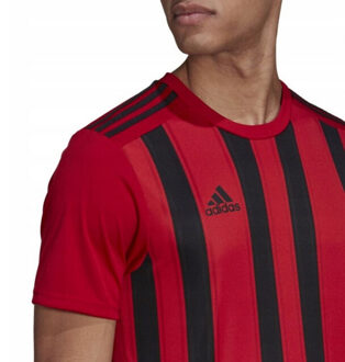 adidas Heren 21 contrast gestreept t-shirt Rood - S