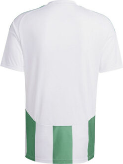 adidas Heren 24 gestreepte voetbal jersey - maat XL Groen