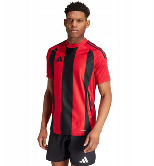 adidas Heren 24 gestreepte voetbal jersey Oranje - S