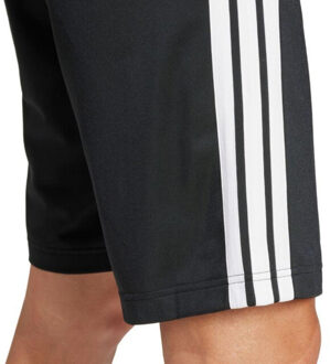 adidas Heren 3 streep shorts Zwart