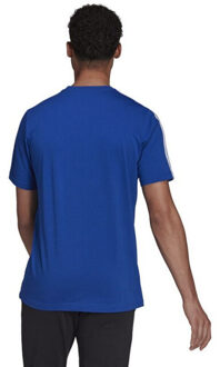 adidas Heren 3 strepen t-shirt Blauw