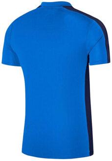 adidas Heren academy 23 dri-fit poloshirt - maat L Blauw