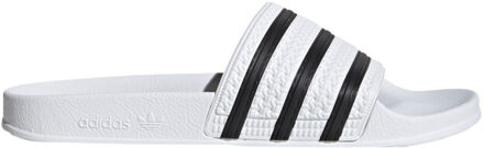 adidas Heren adilette sliders Wit - 37