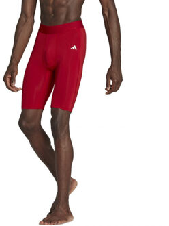 adidas Heren aeroready korte techfit panty Rood - S