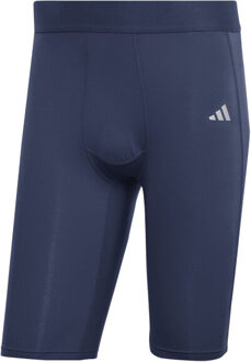 adidas Heren aeroready techfit korte broek - maat M Blauw