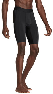 adidas Heren aeroready techfit strakke korte broek - maat S Zwart