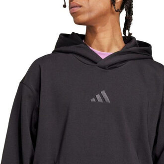 adidas Heren alle szn fleece hoodie Zwart - M