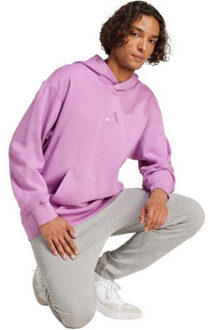 adidas Heren alle szn french terry hoodie - maat L Paars