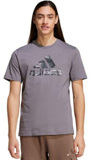 adidas Heren bos grafisch camo t-shirt Grijs - S