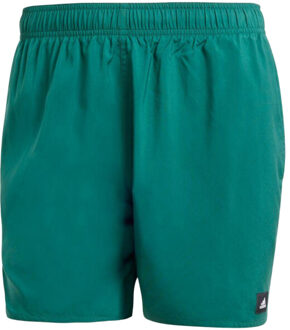 adidas Heren clx solid zwemshorts - maat S Groen