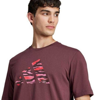 adidas Heren codes camo logo t-shirt Rood - M
