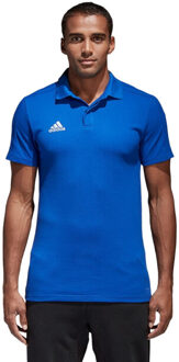 adidas Heren condivo 18 poloshirt Blauw - S