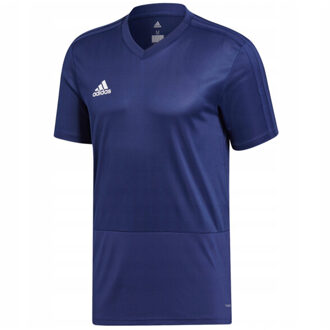 adidas Heren condivo 18 trainingsshirt - maat S Blauw