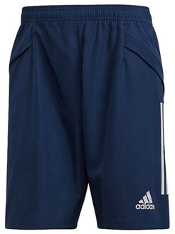 adidas Heren condivo 20 downtime shorts - maat S Blauw