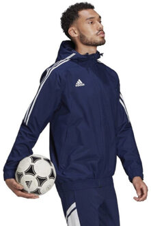 adidas Heren condivo 22 all weather jas Blauw - S