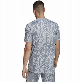 adidas Heren condivo 22 keepershirt met korte mouwen Grijs - XL