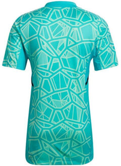 adidas Heren condivo 22 keepershirt met korte mouwen - maat S Groen