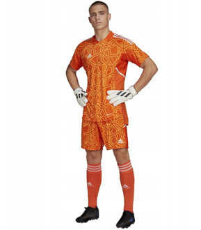 adidas Heren condivo 22 keepershirt met korte mouwen Oranje