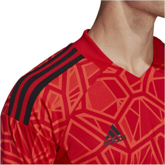 adidas Heren condivo 22 keepershirt met lange mouwen Rood