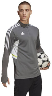 adidas Heren condivo 22 quarter zip training sweatshirt Grijs - XL