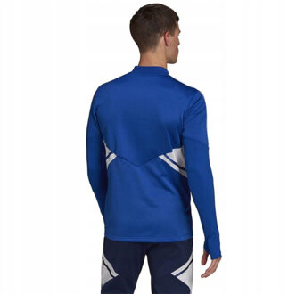adidas Heren condivo 22 quarter zip training sweatshirt - maat L Blauw