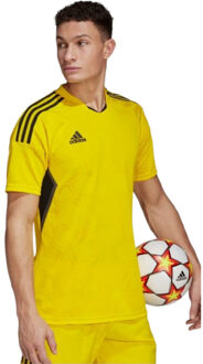 adidas Heren condivo 22 wedstrijddag jersey - maat M Geel