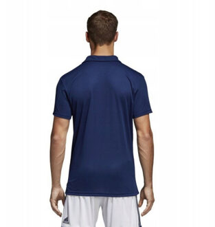 adidas Heren core 18 poloshirt Blauw - S