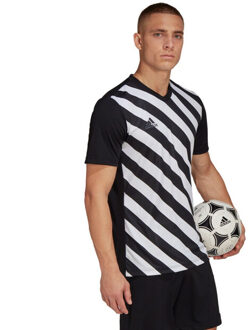 adidas Heren entrada 22 grafische trui - maat S Wit