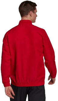 adidas Heren entrada 22 presentatiejas - maat M Rood
