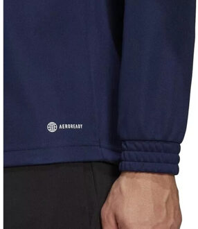 adidas Heren entrada 22 sweatshirt met halve rits Blauw