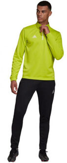 adidas Heren entrada 22 sweatshirt met halve rits Groen - L