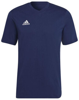 adidas Heren entrada 22 t-shirt - maat L Blauw