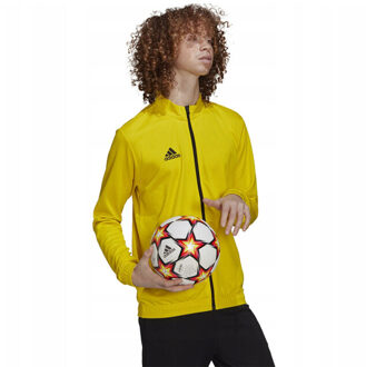 adidas Heren entrada 22 track jacket - maat L Geel