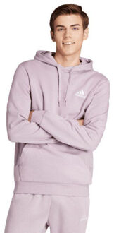 adidas Heren essential fleece hoodie Paars - L