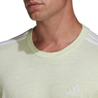 adidas Heren essentials 3 strepen t-shirt Beige