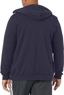 adidas Heren essentials 3 stripes fleece hoodie Blauw - M