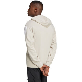 adidas Heren essentials 3 stripes french terry hoodie Beige - L