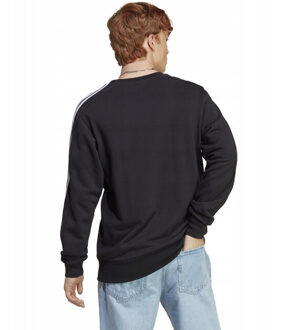 adidas Heren essentials 3 stripes french terry sweatshirt Zwart - L