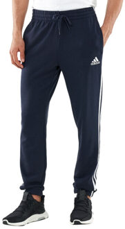 adidas Heren essentials 3 stripes tapered leg joggingbroek Blauw
