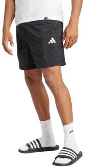 adidas Heren essentials aeroready klein logo shorts - maat L Zwart