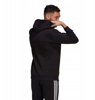 adidas Heren essentials big logo hoodie - maat L Zwart