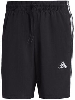 adidas Heren essentials chelsea aeroready 3 streep shorts Zwart