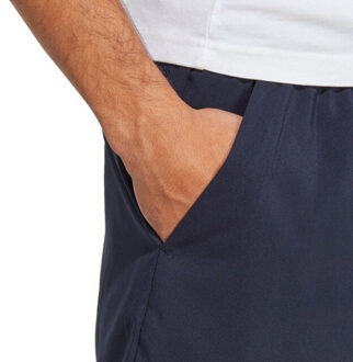 adidas Heren essentials chelsea aeroready linear logo shorts - maat M Blauw