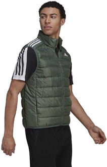 adidas Heren essentials donzen lichtgewicht gilet Groen - M