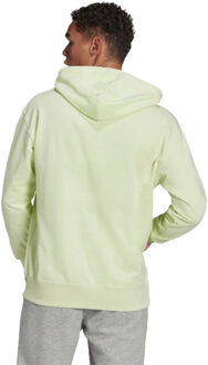 adidas Heren essentials feelvivid katoenen hoodie Groen - M