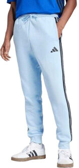 adidas Heren essentials fleece 3 strepen joggingbroek Blauw