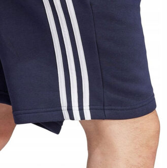 adidas Heren essentials fleece 3 strepen shorts Blauw