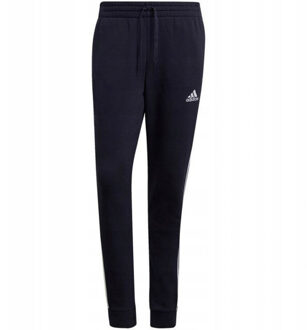 adidas Heren essentials fleece tapered cuffed joggingbroek Zwart - S
